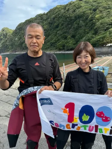 100DIVE記念IN ITA!